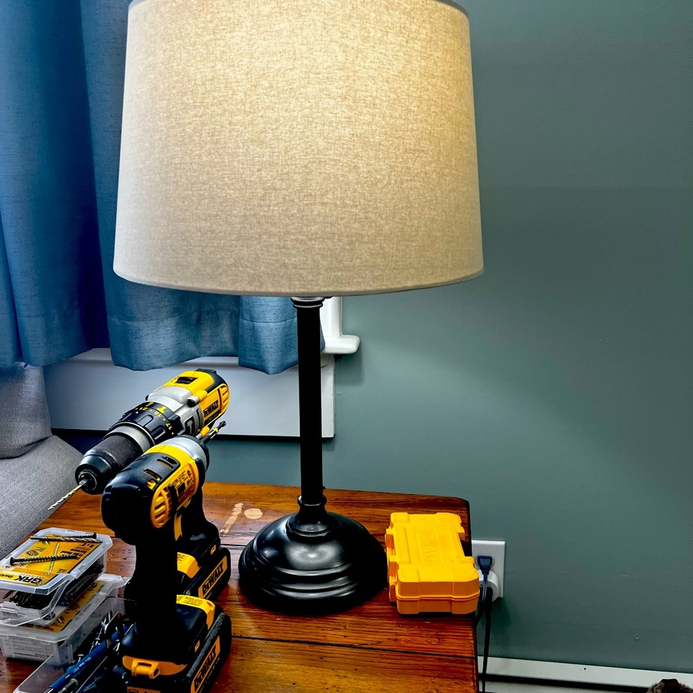 Large and Medium pottery Barn Lampshade